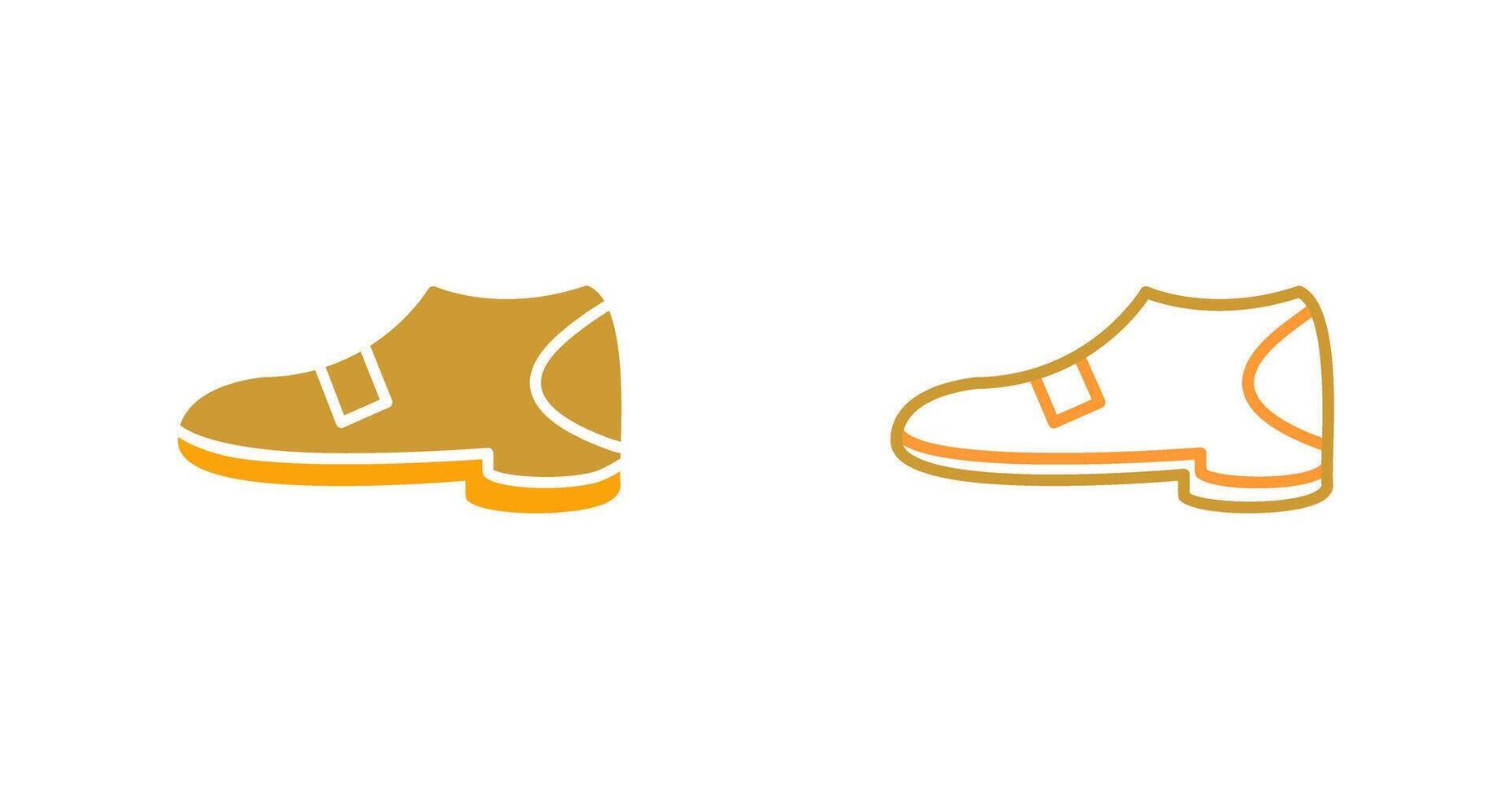 Mens Loafers Vector Icon