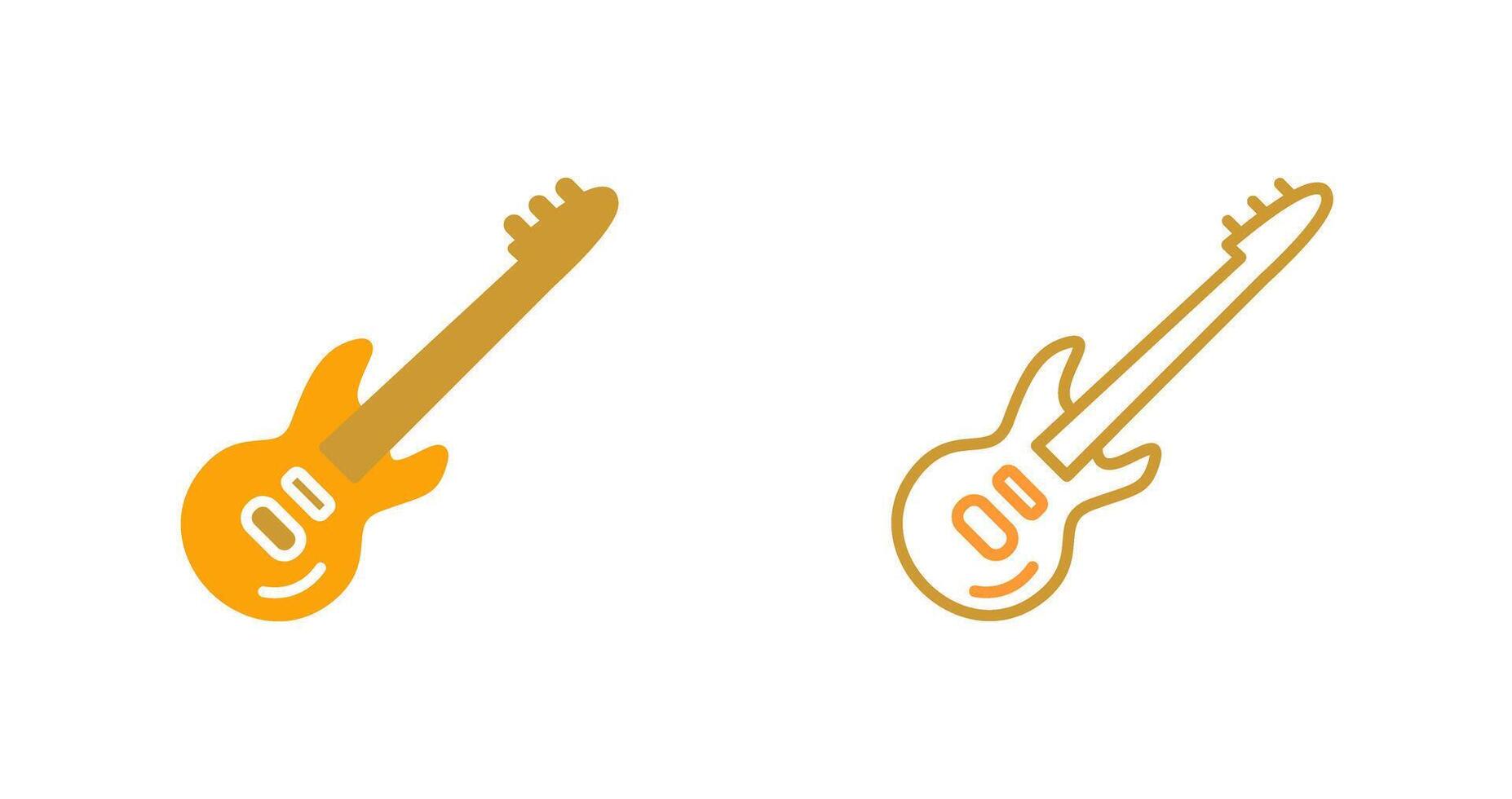 icono de vector de guitarra