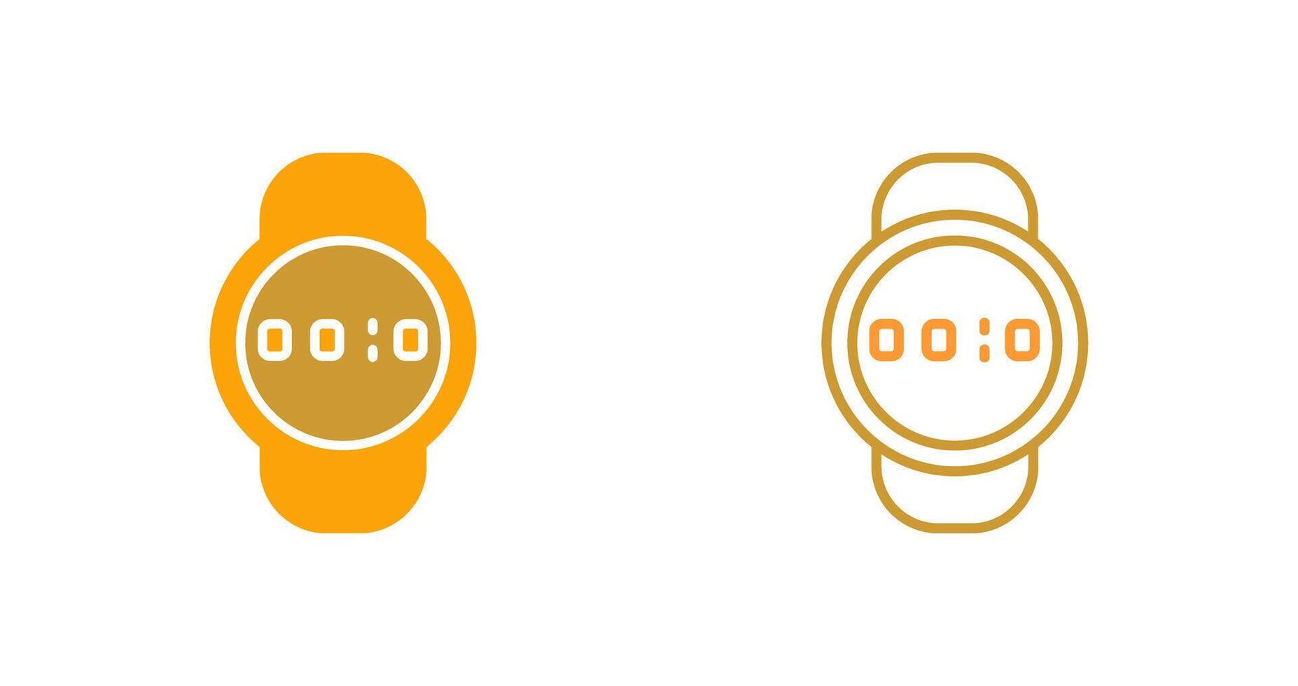 icono de vector de reloj deportivo