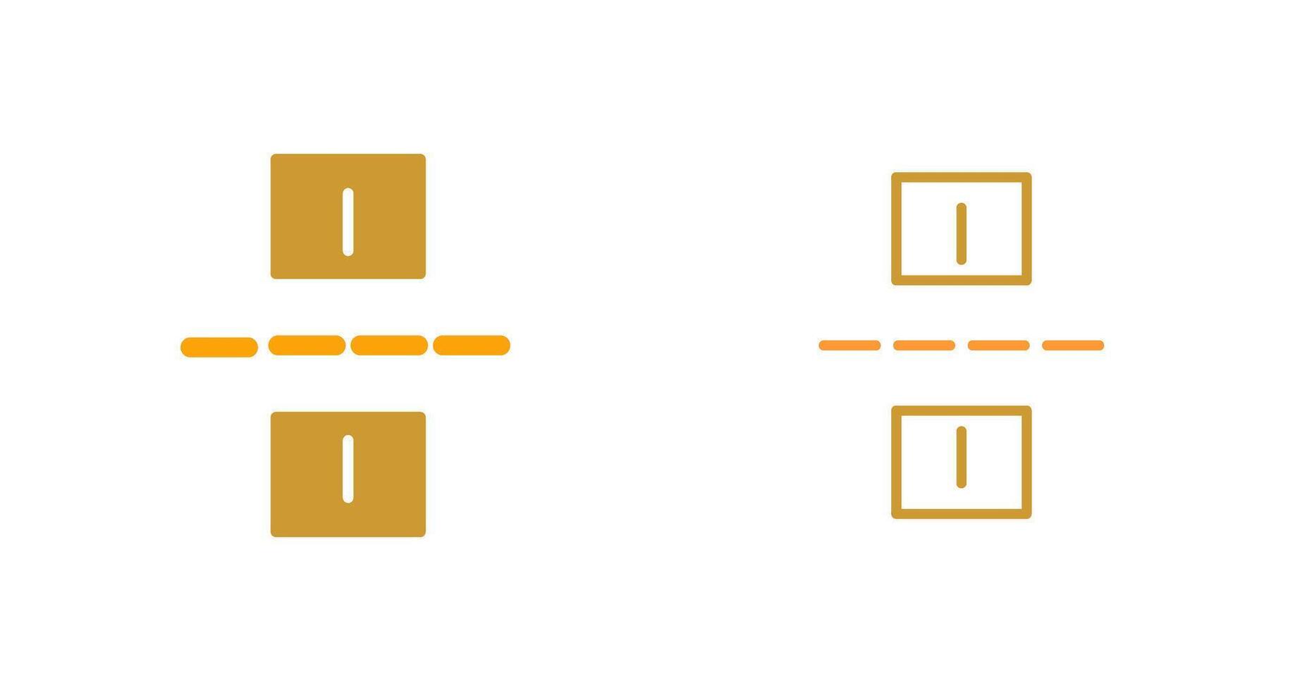 Linked Road Vector Icon