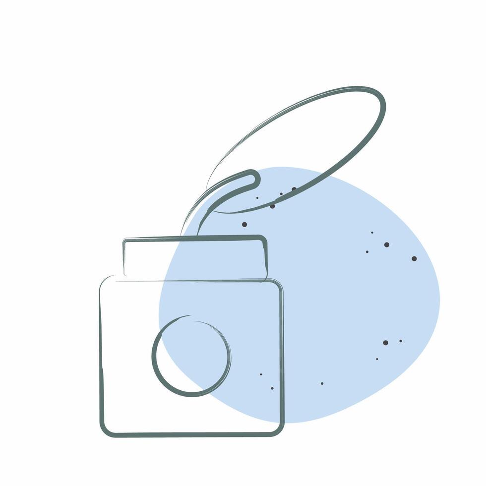 Icon Inkwell. related to Entertainment symbol. Color Spot Style. simple design illustration vector