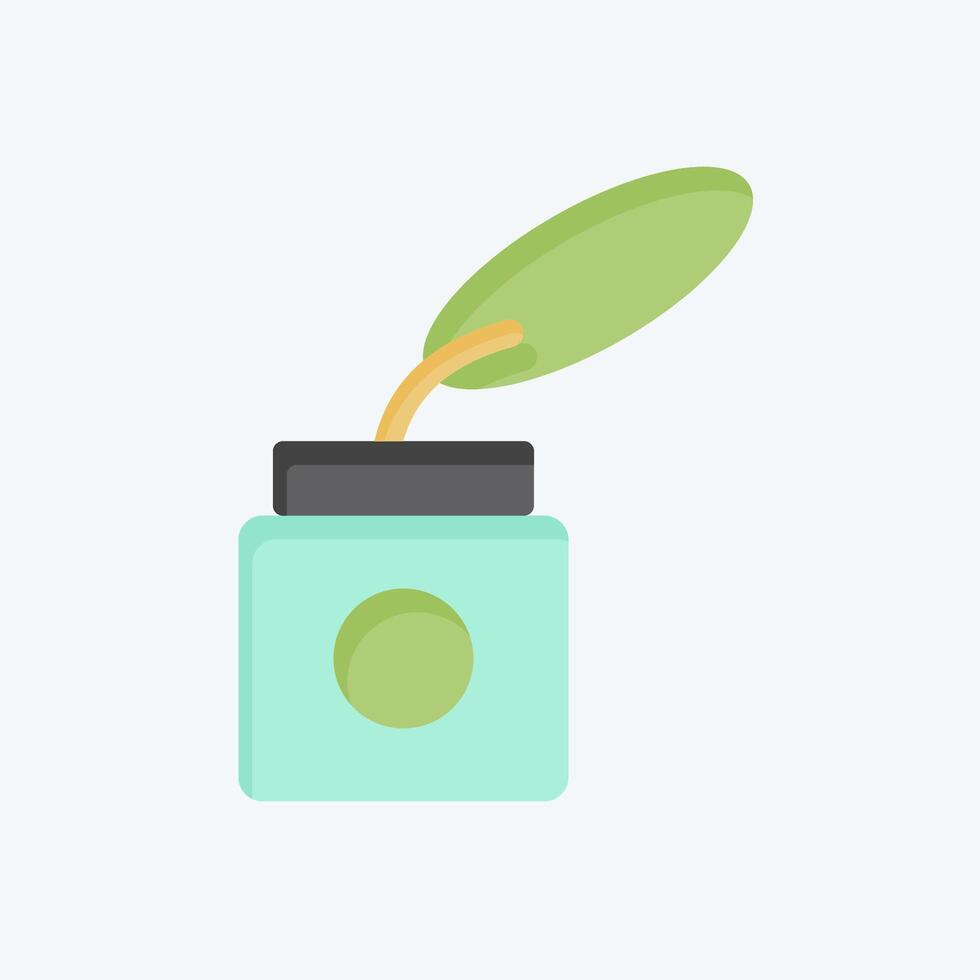 Icon Inkwell. related to Entertainment symbol. flat style. simple design illustration vector