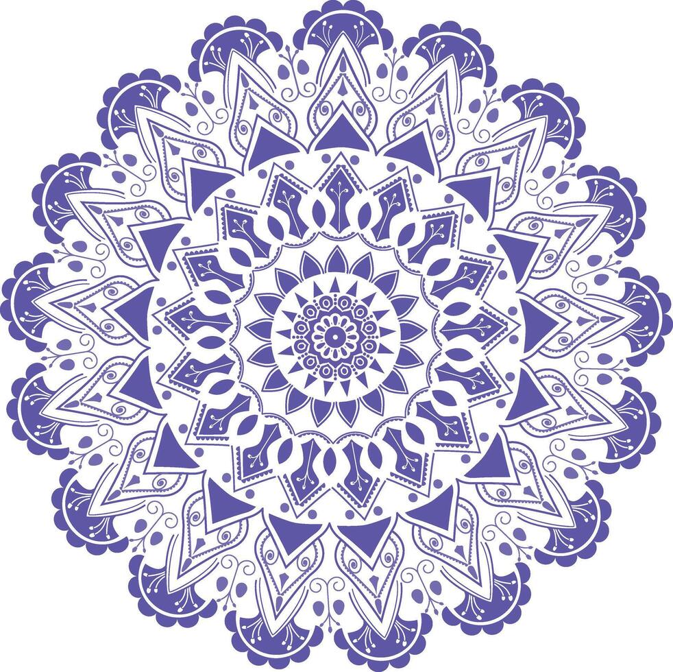Arabic Vector traditional luxury ornamental mandala design background in gold color design and Navy Blue color background floral mandala patterns design.