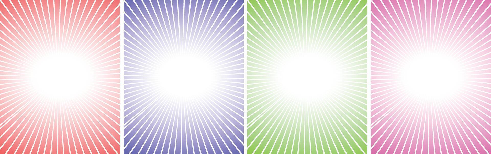 Abstract, hypnotic background with concentric circles. Colorful halftone graphic design elements. Sound wave vector illustration.