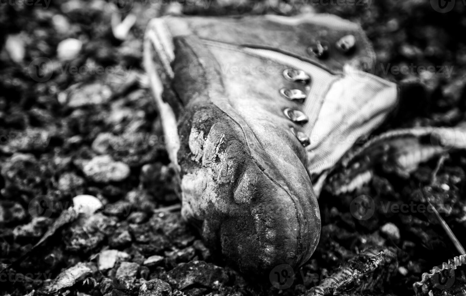 Old work boot photo