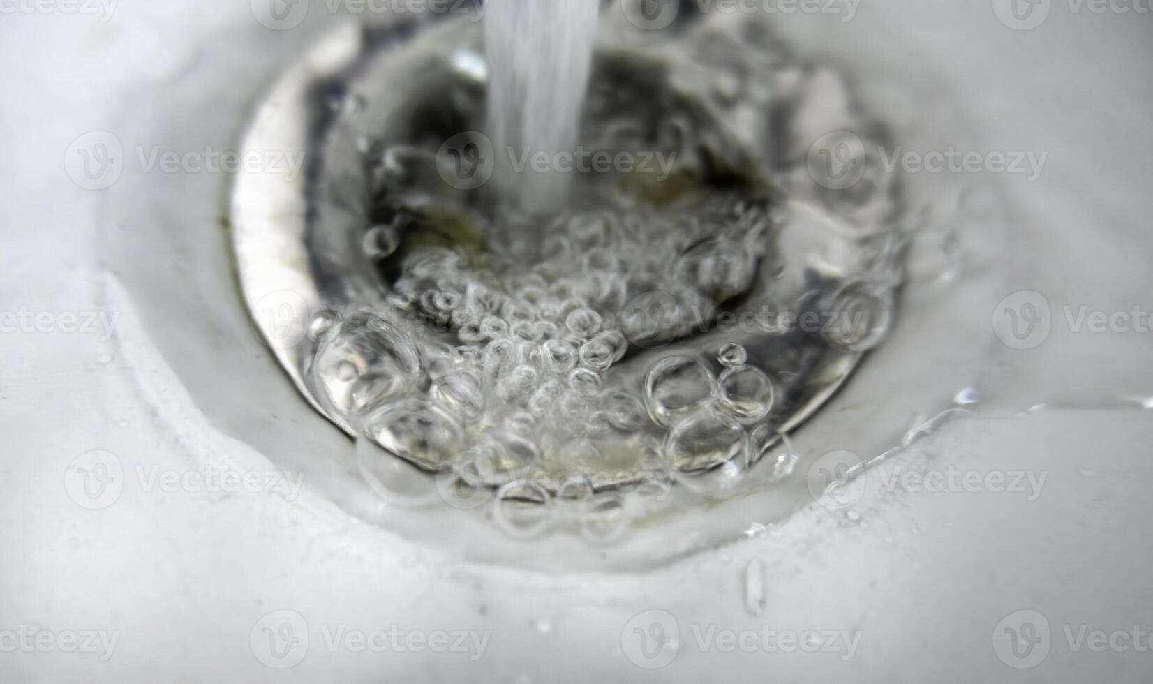 Water in a faucet photo