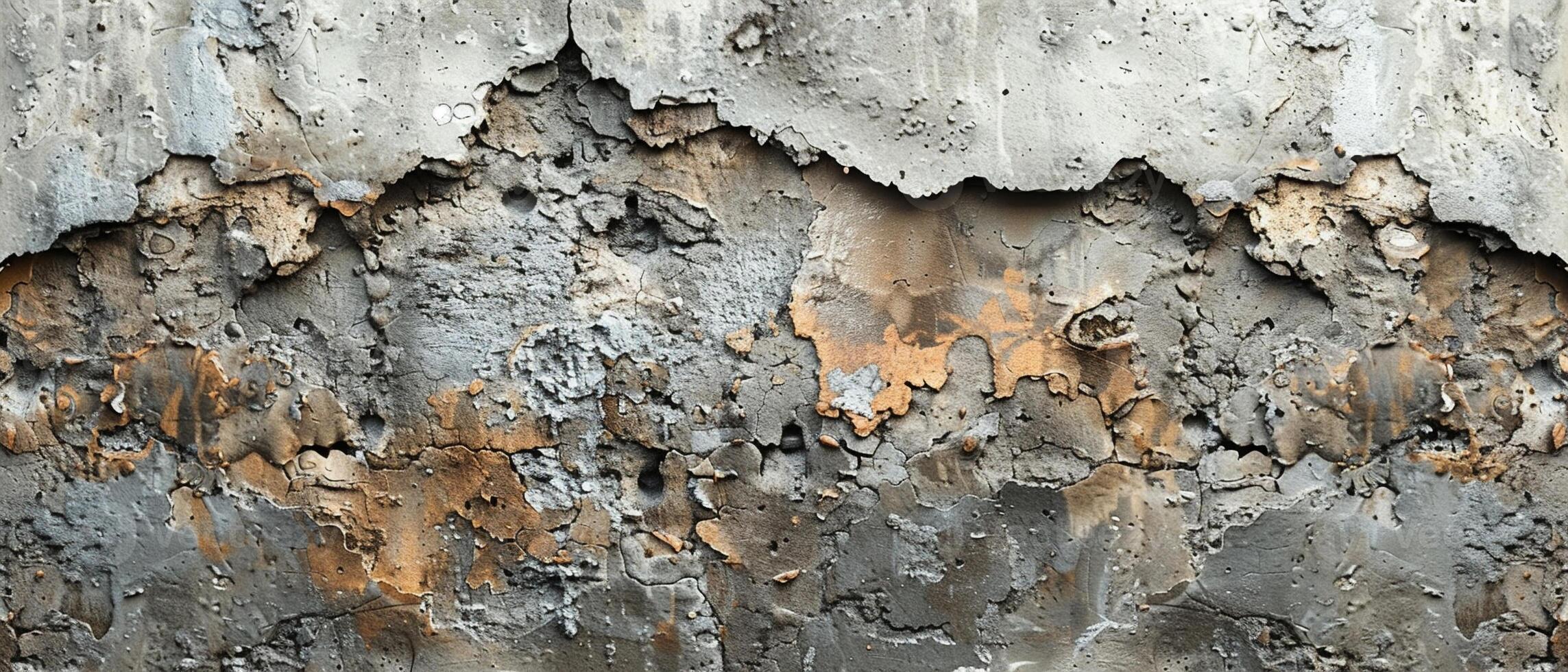 AI Generated Rough concrete wall texture photo