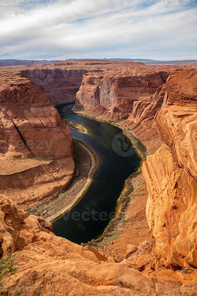 genial ver de el grandioso cañón nacional parque, Arizona, unido estados California desierto. foto