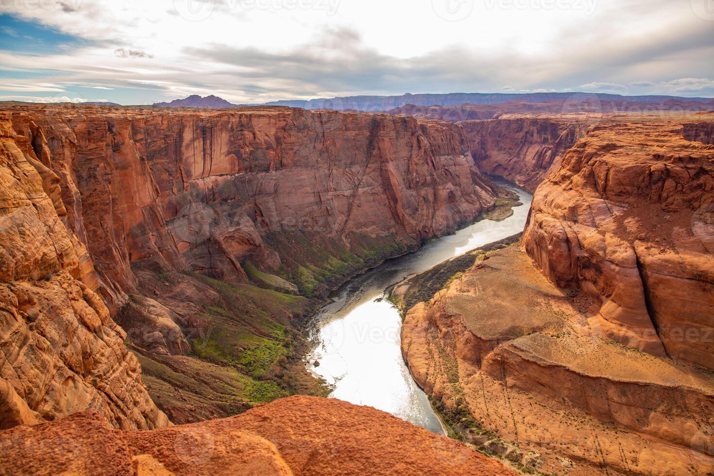 genial ver de el grandioso cañón nacional parque, Arizona, unido estados California desierto. foto