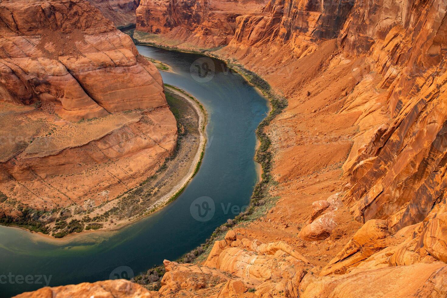 genial ver de el grandioso cañón nacional parque, Arizona, unido estados California desierto. foto