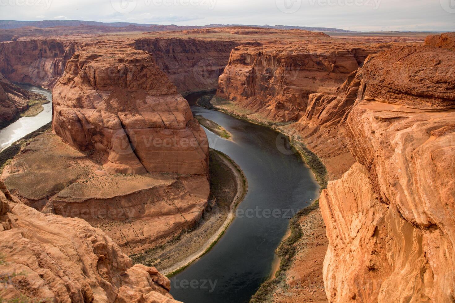 genial ver de el grandioso cañón nacional parque, Arizona, unido estados California desierto. foto