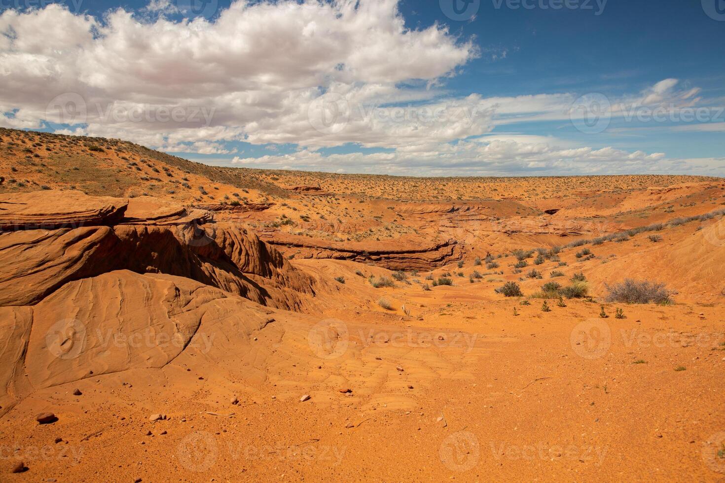genial ver de el grandioso cañón nacional parque, Arizona, unido estados California desierto. foto