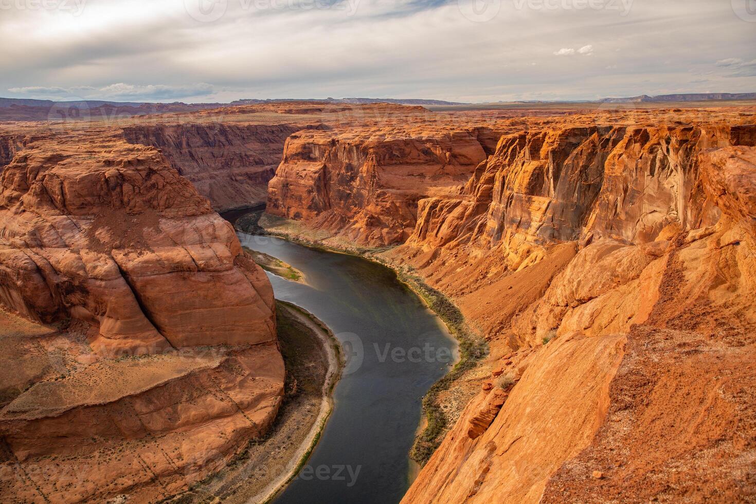 genial ver de el grandioso cañón nacional parque, Arizona, unido estados California desierto. foto