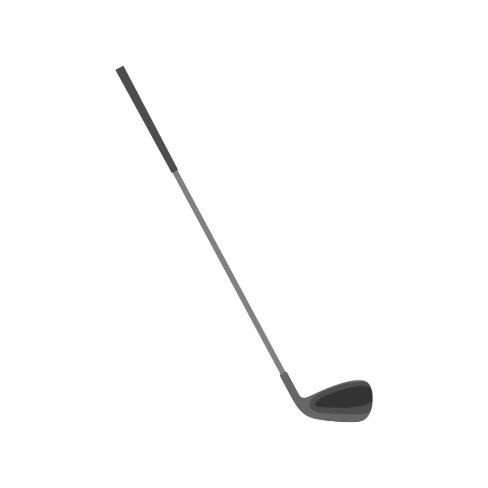 golf club flat design vector illustration. Golf sport vector graphic design template illustration. golf stick vector, Sport object or equipment