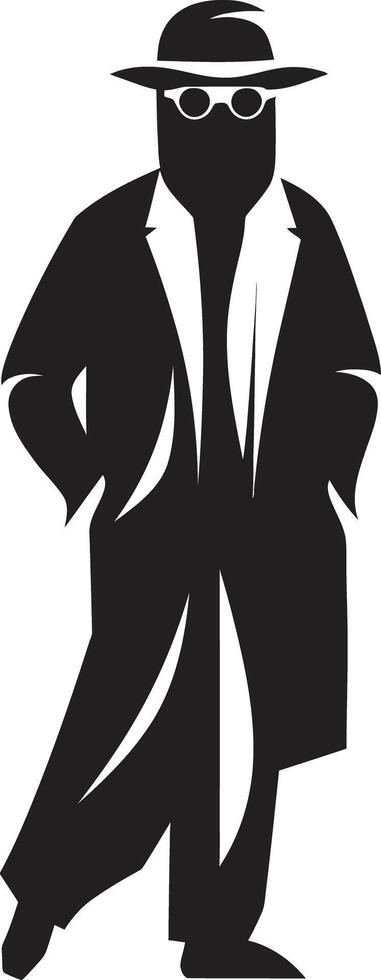 Mystic Presence Black Icon Showcasing Arabic Man Logo Design in Sleek Style Cultural Elegance Vector Black Logo Illustrating Arabic Man in Elegant Style