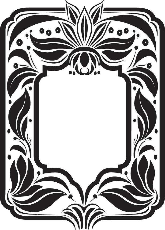 Deco Elegance Sleek Icon Showcasing Art Deco Frame in Vector Glamorous Lines Elegant Vector Logo Featuring Art Deco Frame Design