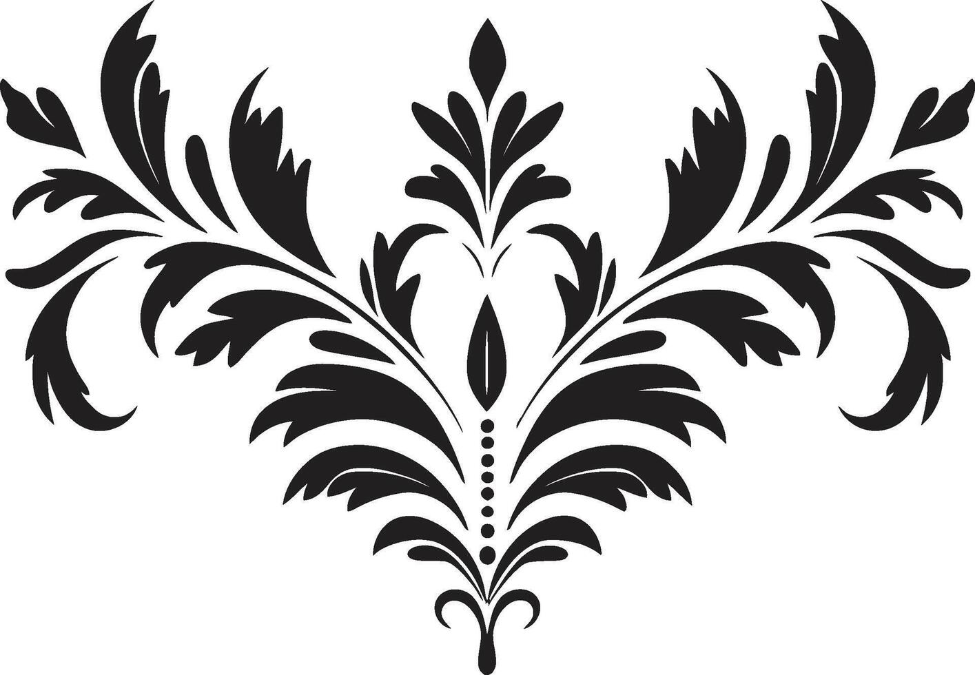real resonancia monocromo emblema destacando europeo frontera diseño antiguo estética elegante negro logo con Clásico europeo frontera vector