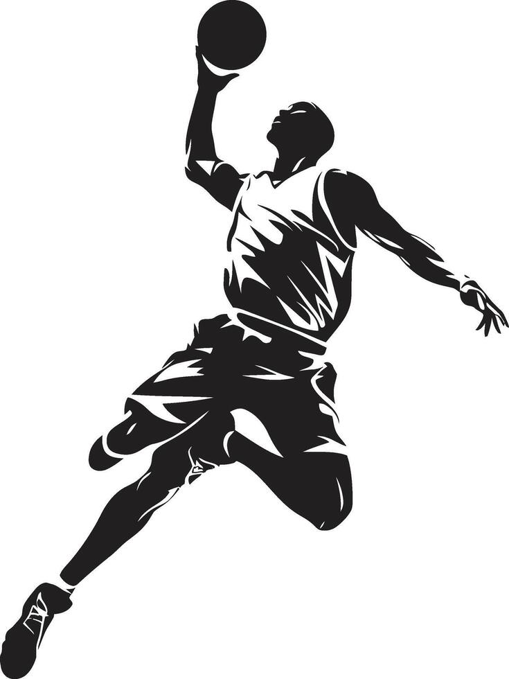 remojar dimensiones vector logo para aro espacio exploradores aros horizonte baloncesto jugador remojar logo en vector brillantez