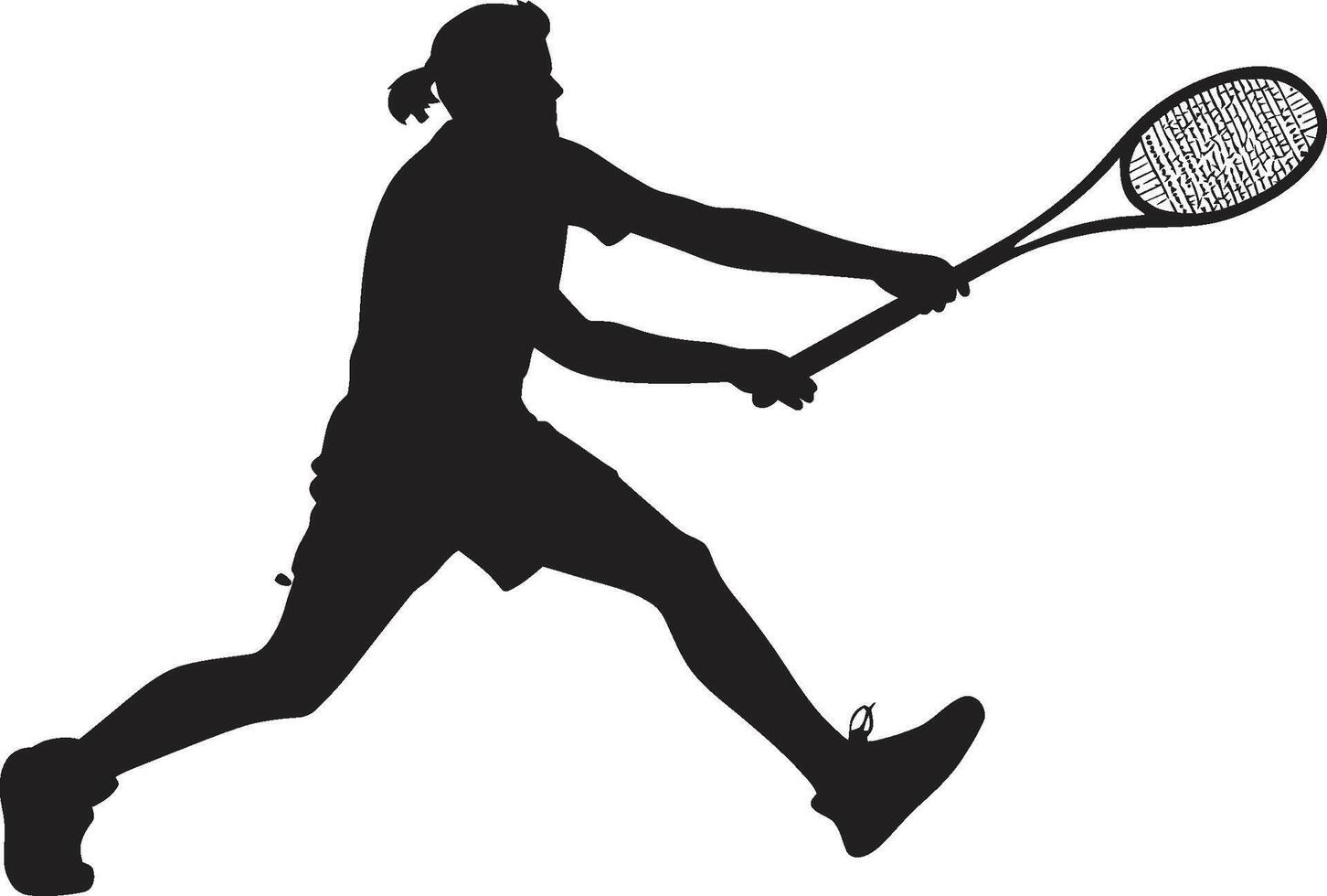 red navegador De las mujeres tenis vector icono para precisión as ambición vector logo diseño para hembra tenis campeones