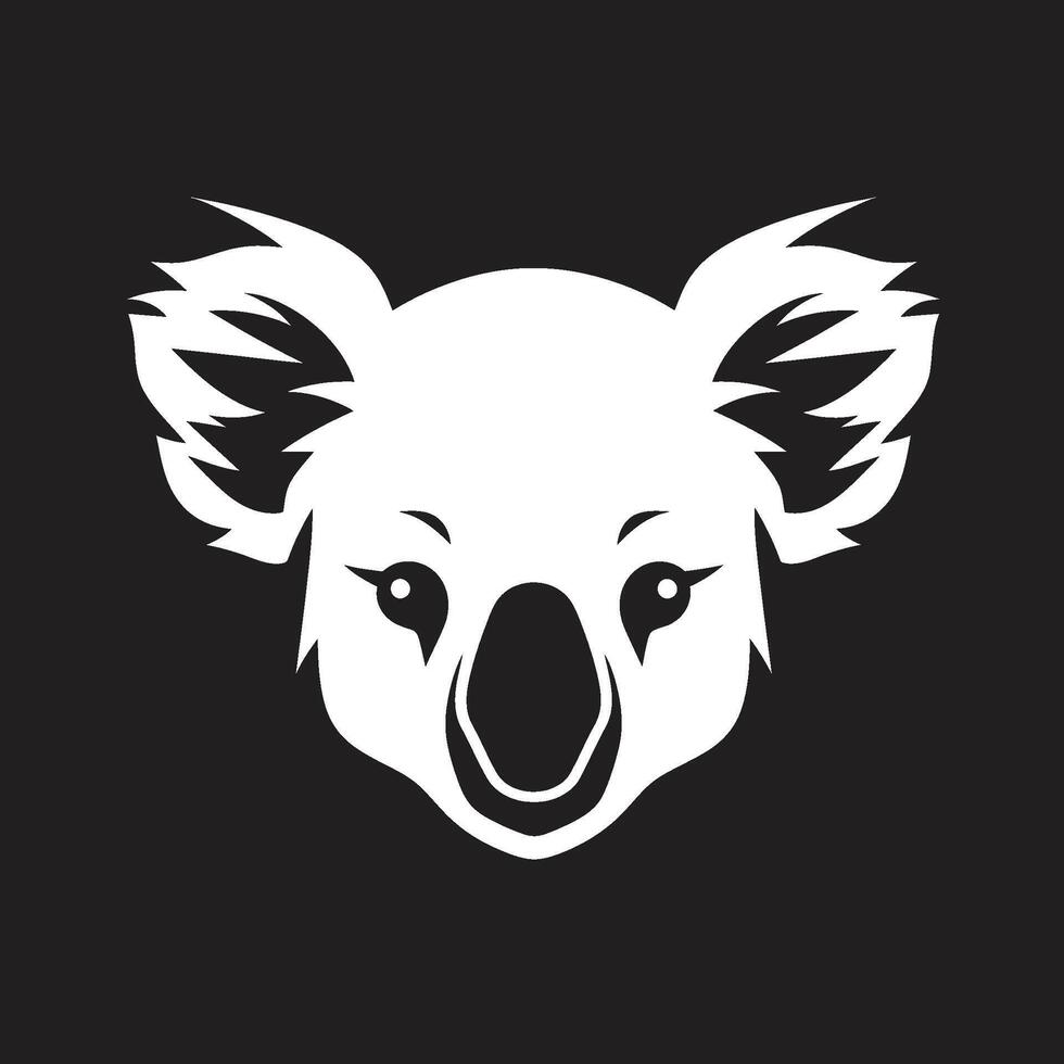 Tree Top Treasure Insignia Vector Design for Koala Preservation Arboreal Ambassador Crest Koala Vector Logo for Nature Appreciation