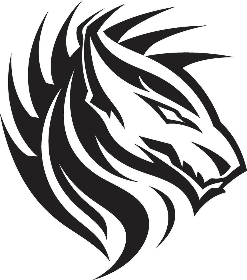 Eastern Emissary Crest Kuei Dragon Vector Design in Oriental Splendor Azure Scales Insignia Vector Design for Kuei Dragon Majesty
