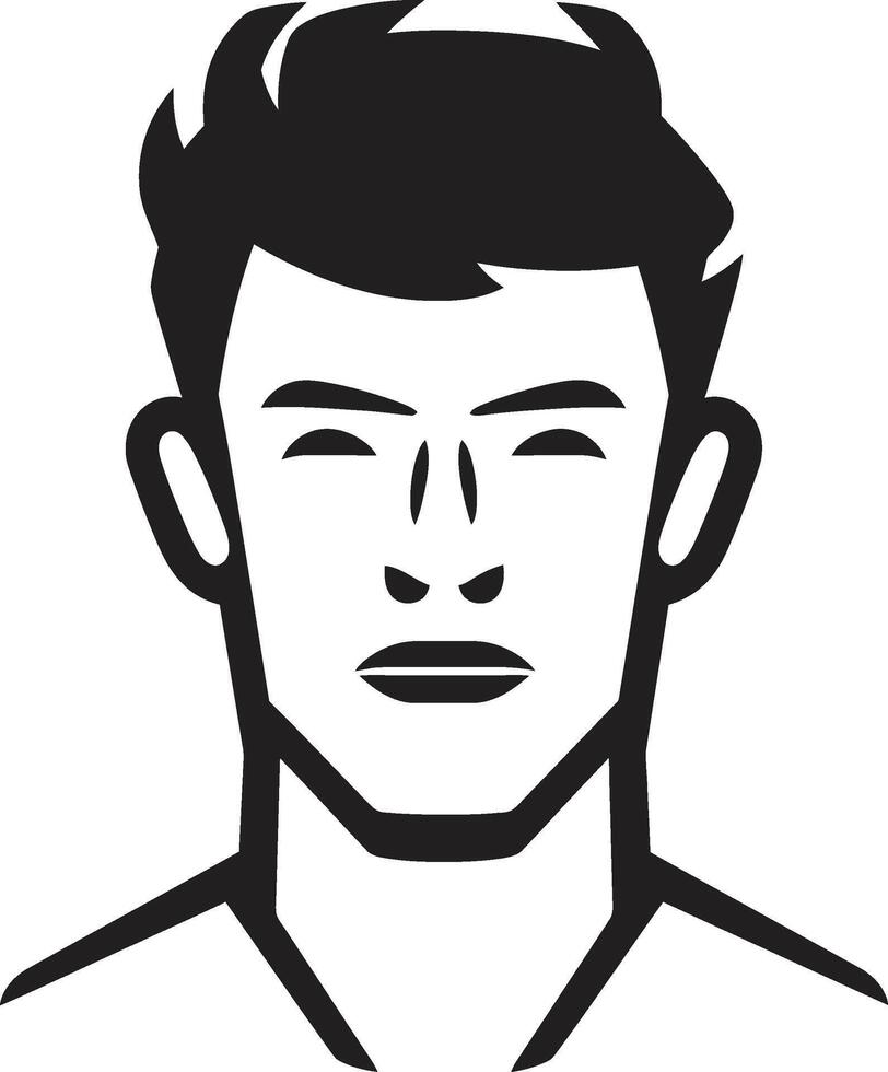Rugged Resilience Crest Vector Design For Strong Male Face Logo rugged-resilience-crest-vector-design-for-strong-male-face-logo