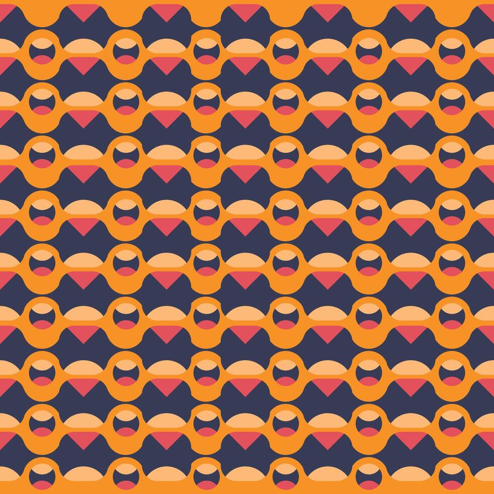 Vector Pattern Design with Minimalist Flair
