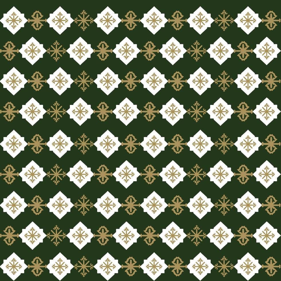 Circles and Dots Seamless Pattern vector