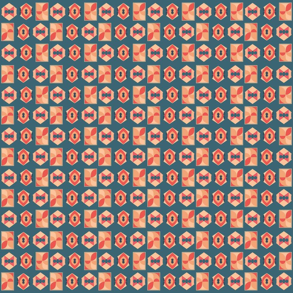 Minimalistic Abstract Vector Pattern Design