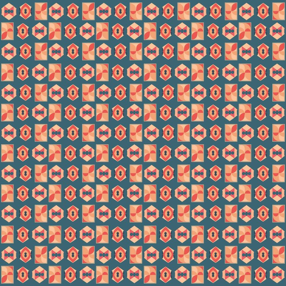 Minimalistic Abstract Vector Pattern Design