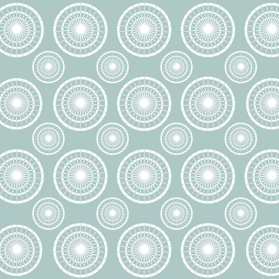Simple Ellipse Big and Small Pattern Background vector