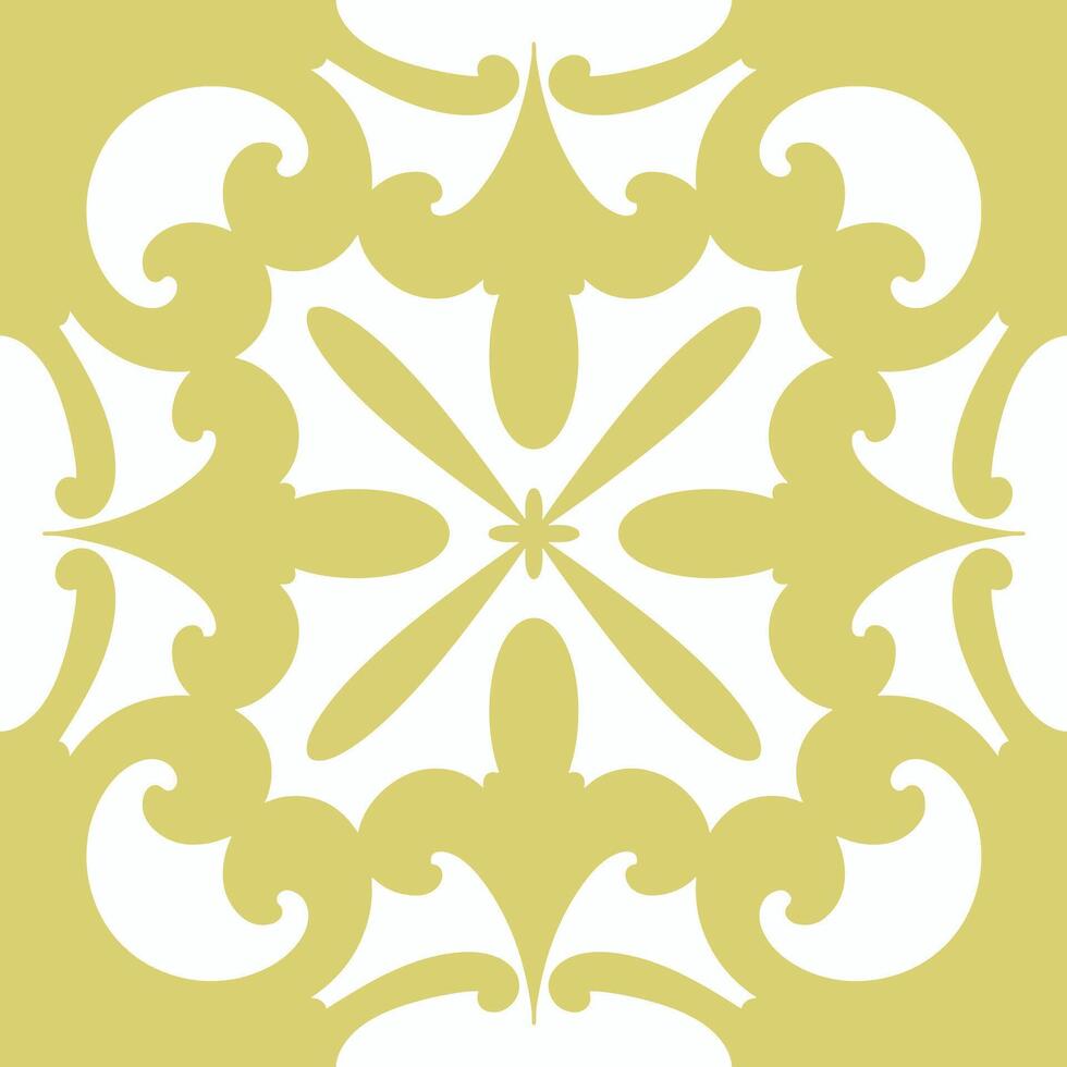 background vintage mandala ornament  tiles ceramic, Geometric retro mosaic pattern vector