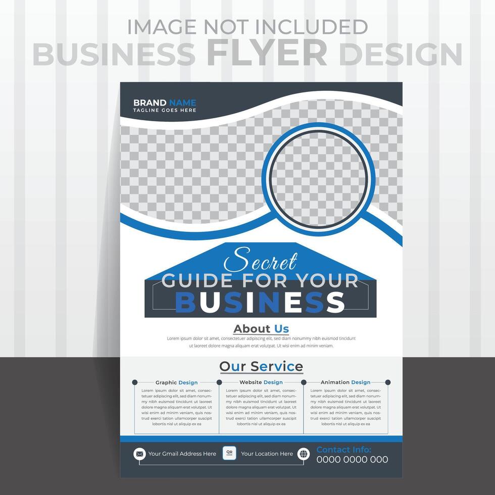 New, Creative Flyer Design Template, Vector illustration design,