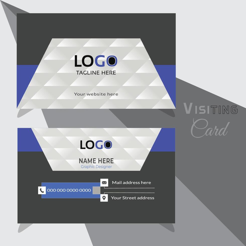 visiting  card design Design template vector