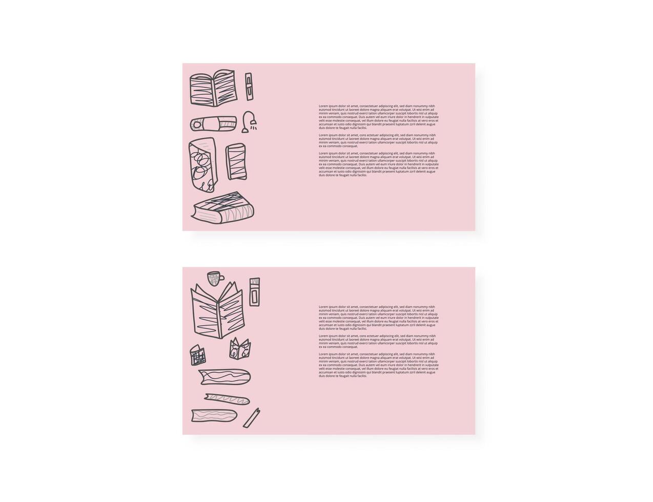 Book concept. Vector illustration in doodle style.