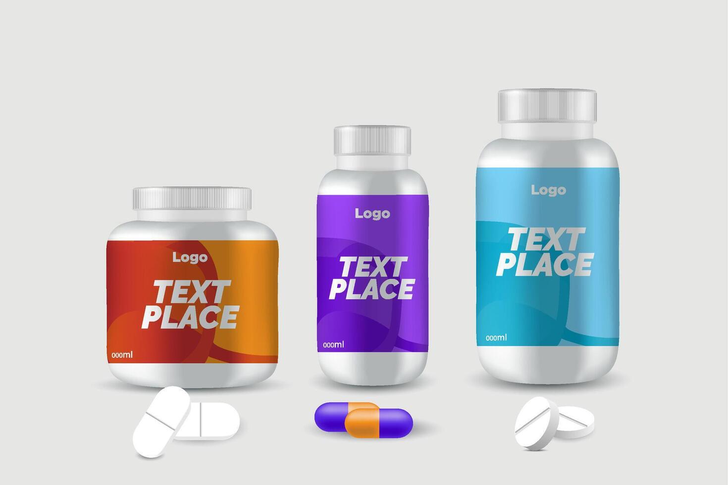 etiqueta modelo suplemento vitamina etiqueta botella etiqueta embalaje diseño creativo y moderno diseño con multi vitamina natural vector medicina etiqueta.