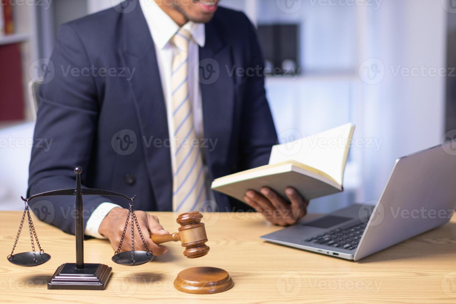 Brass scales are placed on lawyers desks in legal advice offices as a symbol of fairness and integrity in the High Court decision making. Brass scales were used as a symbol of honesty and justice. photo