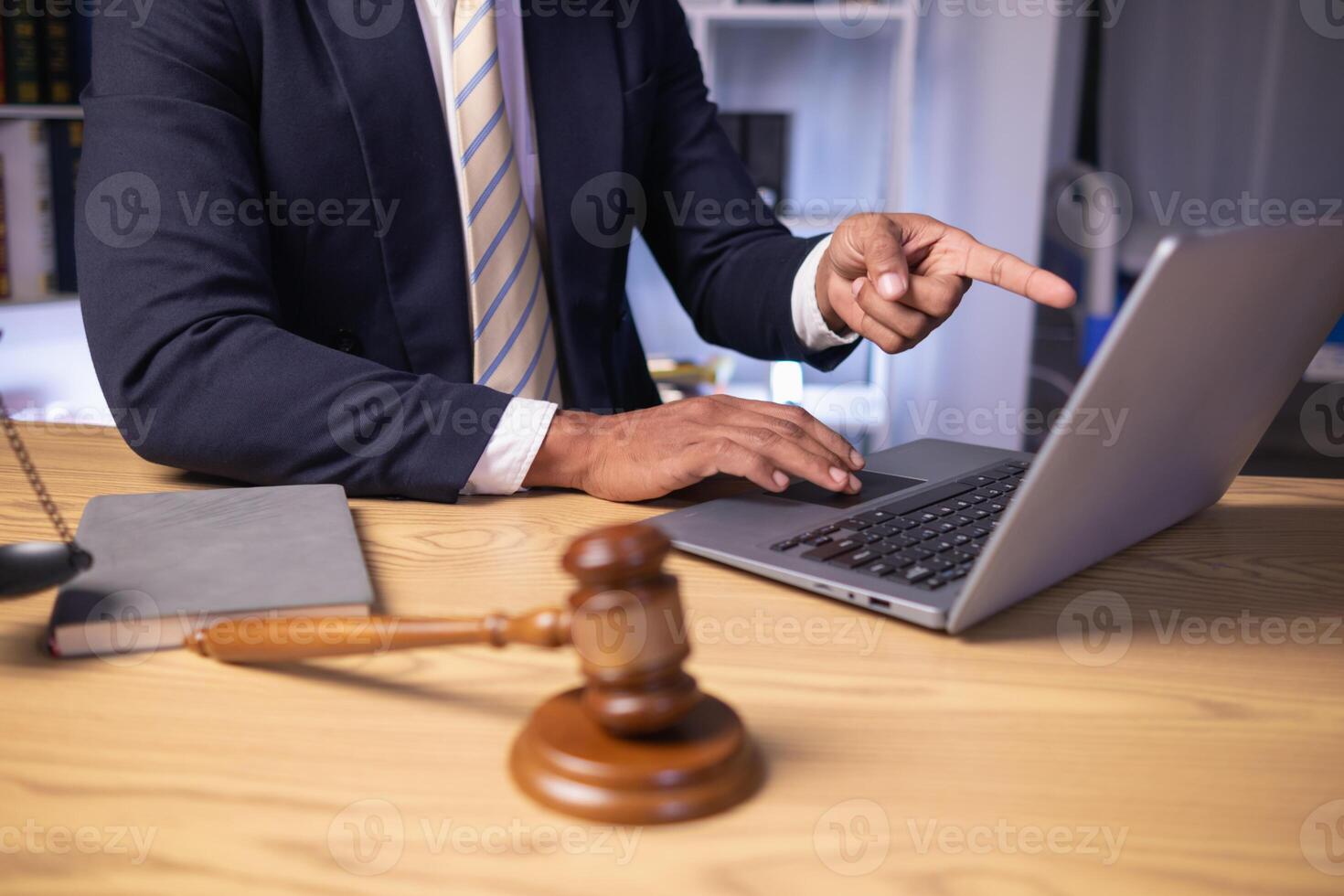 Lawyers are providing legal advice to those seeking legal assistance to understand the rules correctly to prevent unintentional wrongdoing. Concept for seeking legal advice from a team of lawyers photo