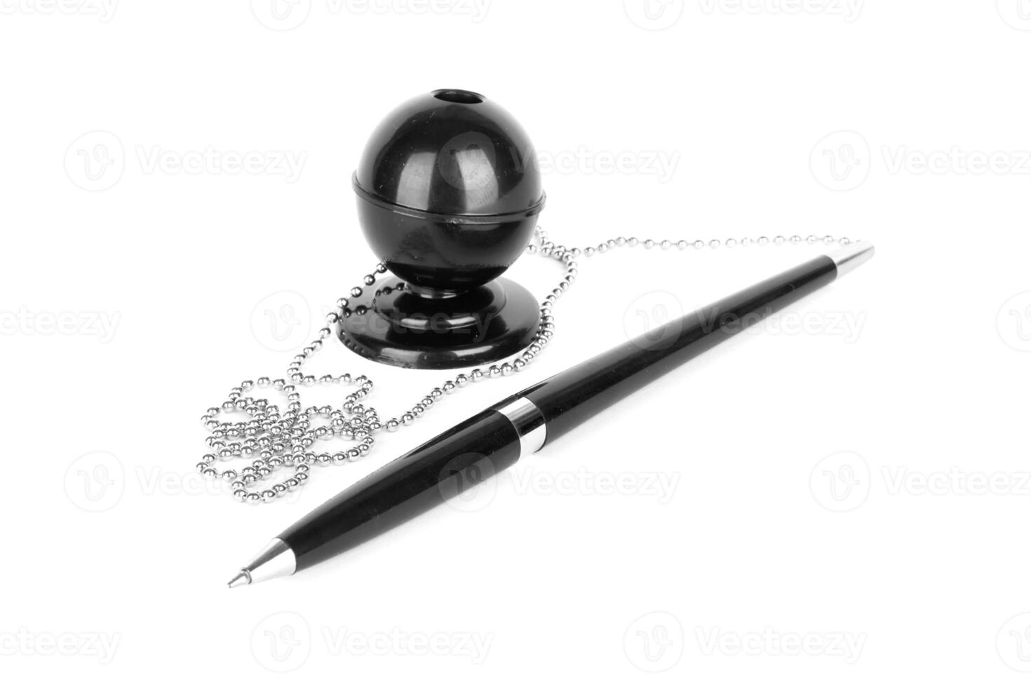 office pen on white photo