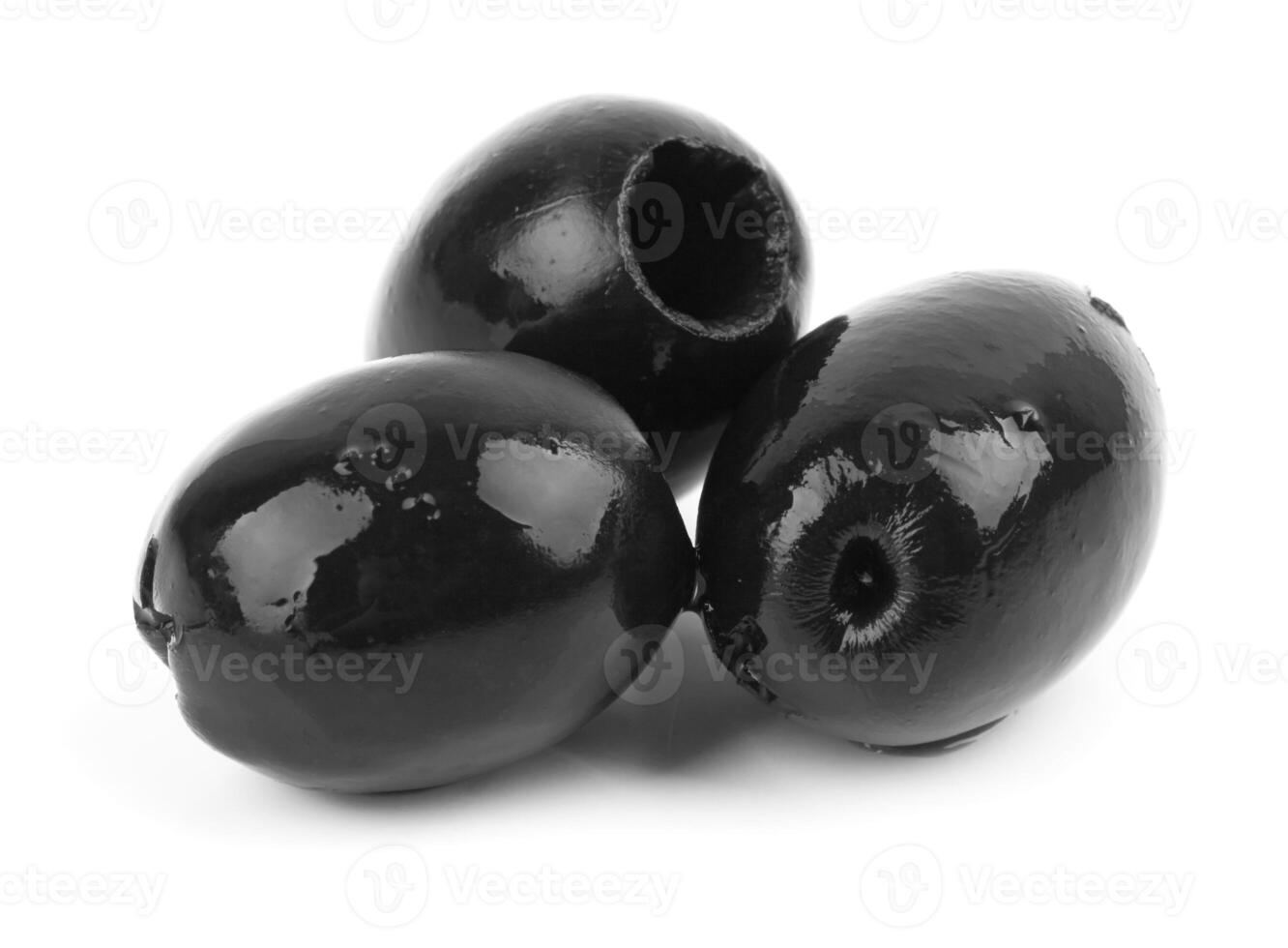 olives on white photo