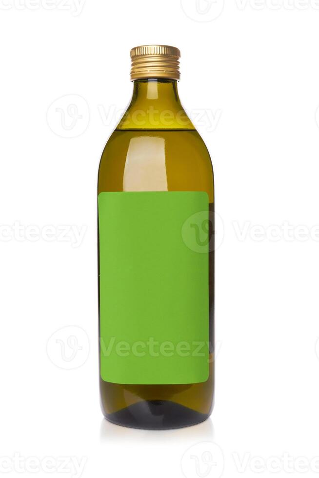 olive oil on white photo
