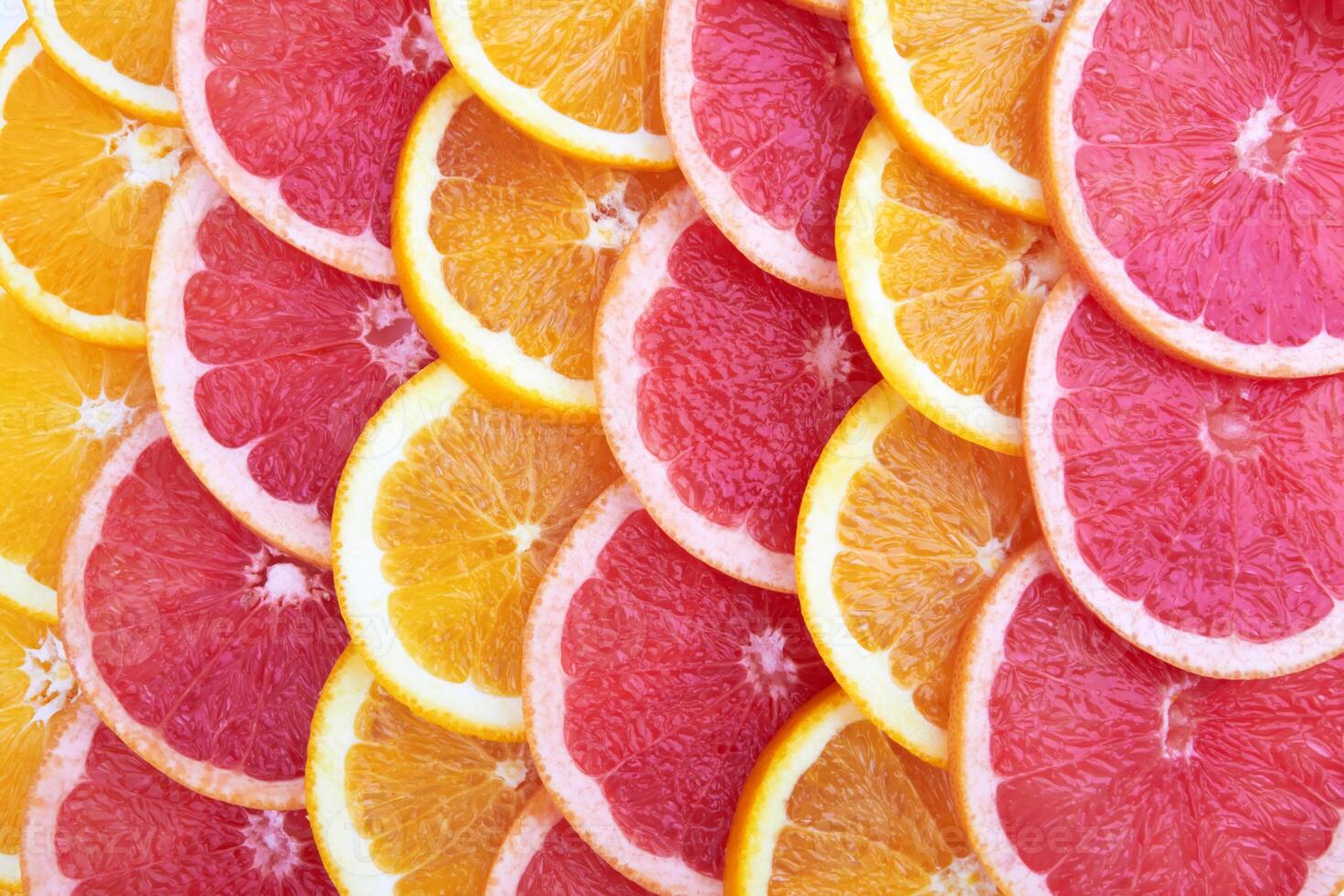 Orange and grapefruit photo