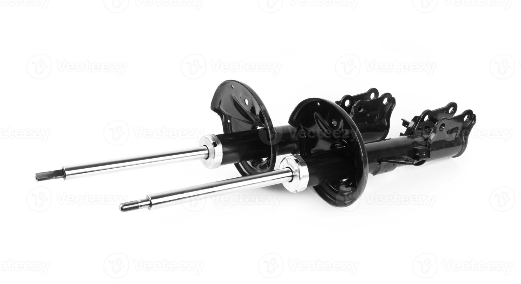 shock absorber on white photo