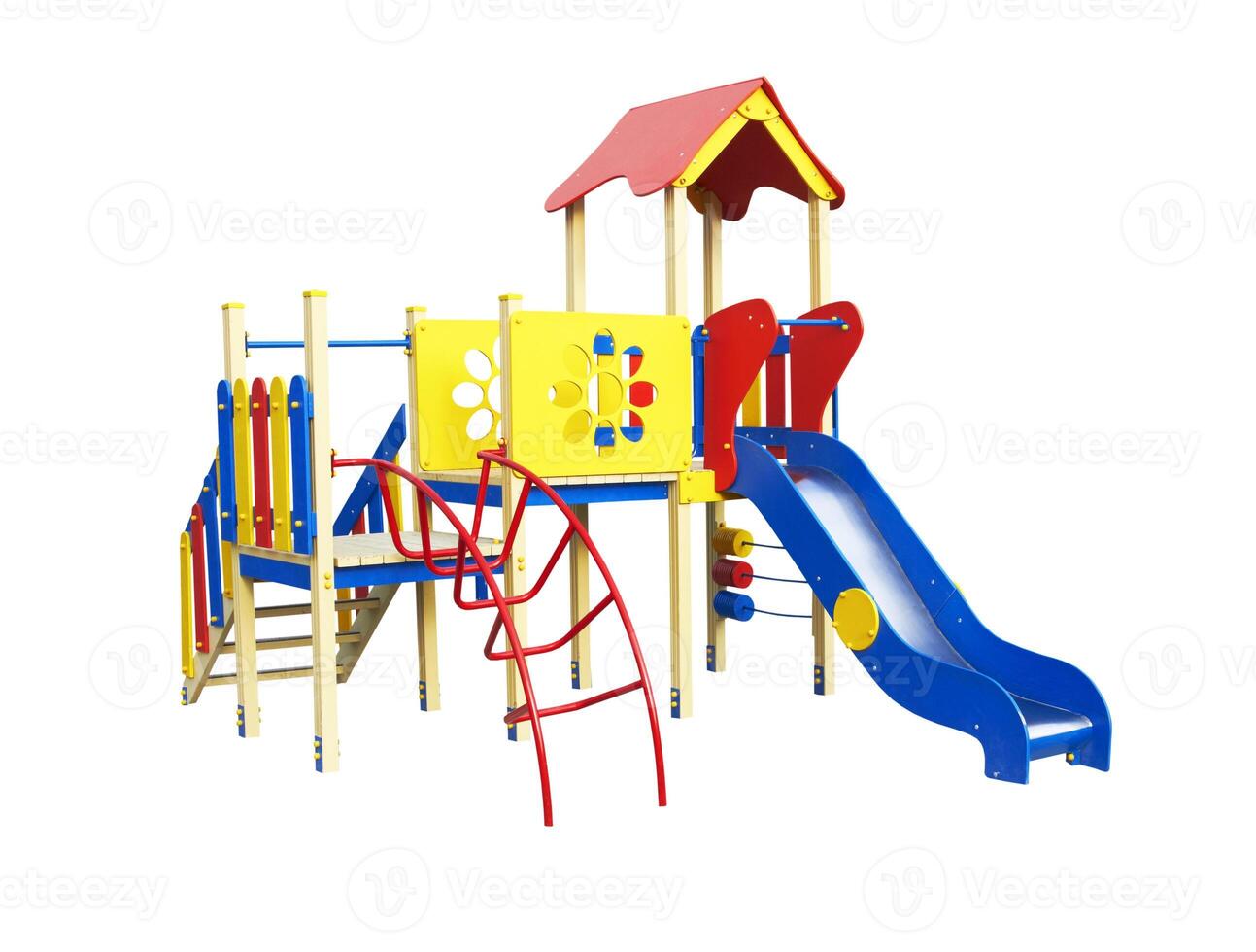 playground on white photo