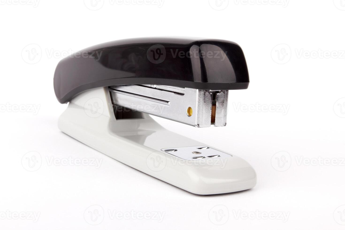 stapler on white photo