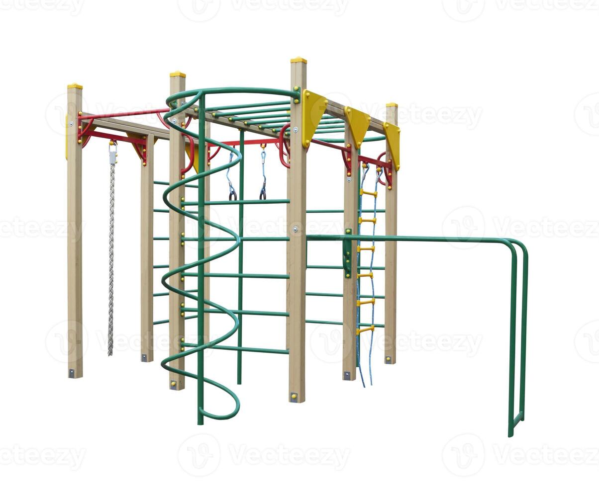 playground on white photo