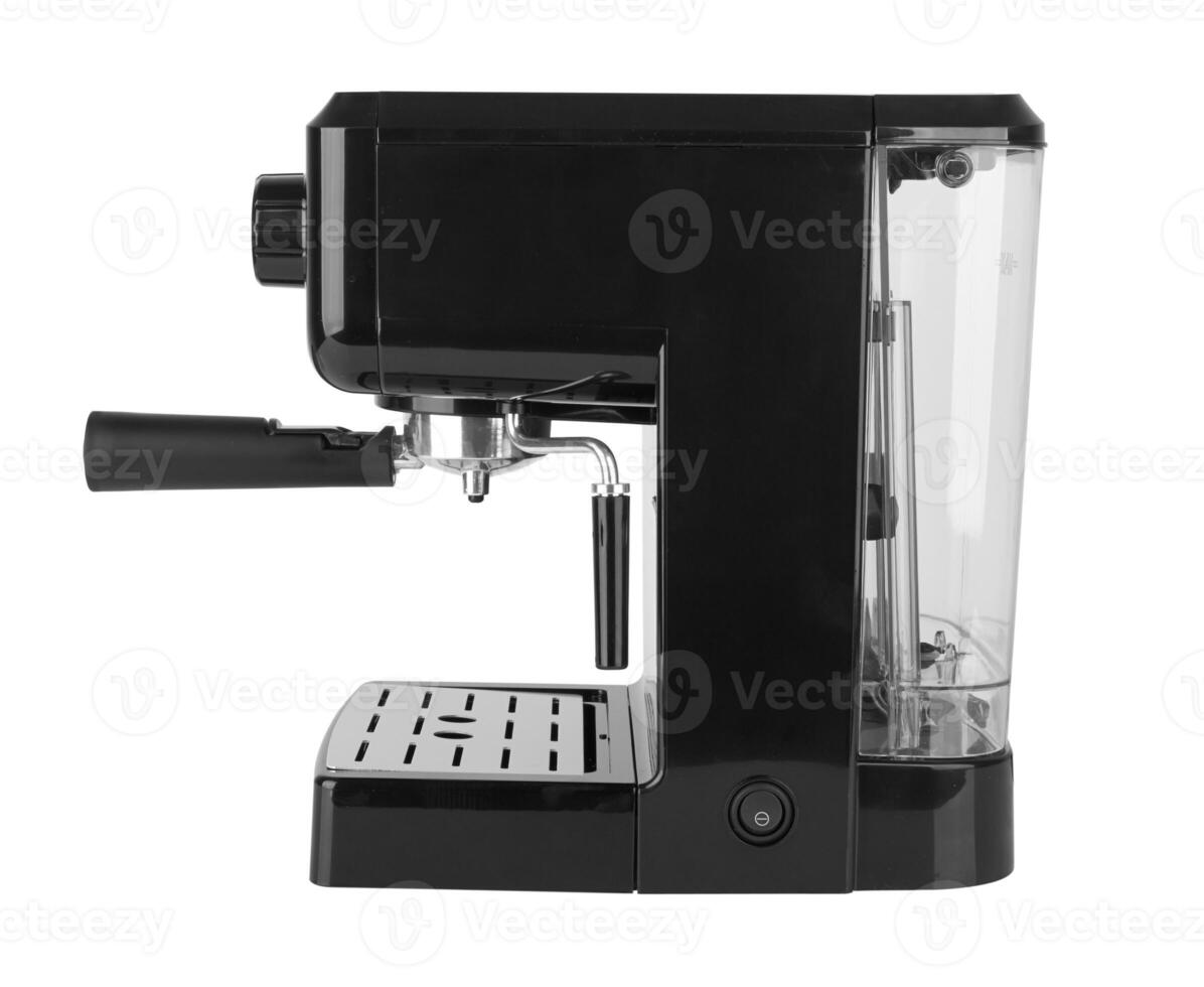 Coffee maker isolated photo