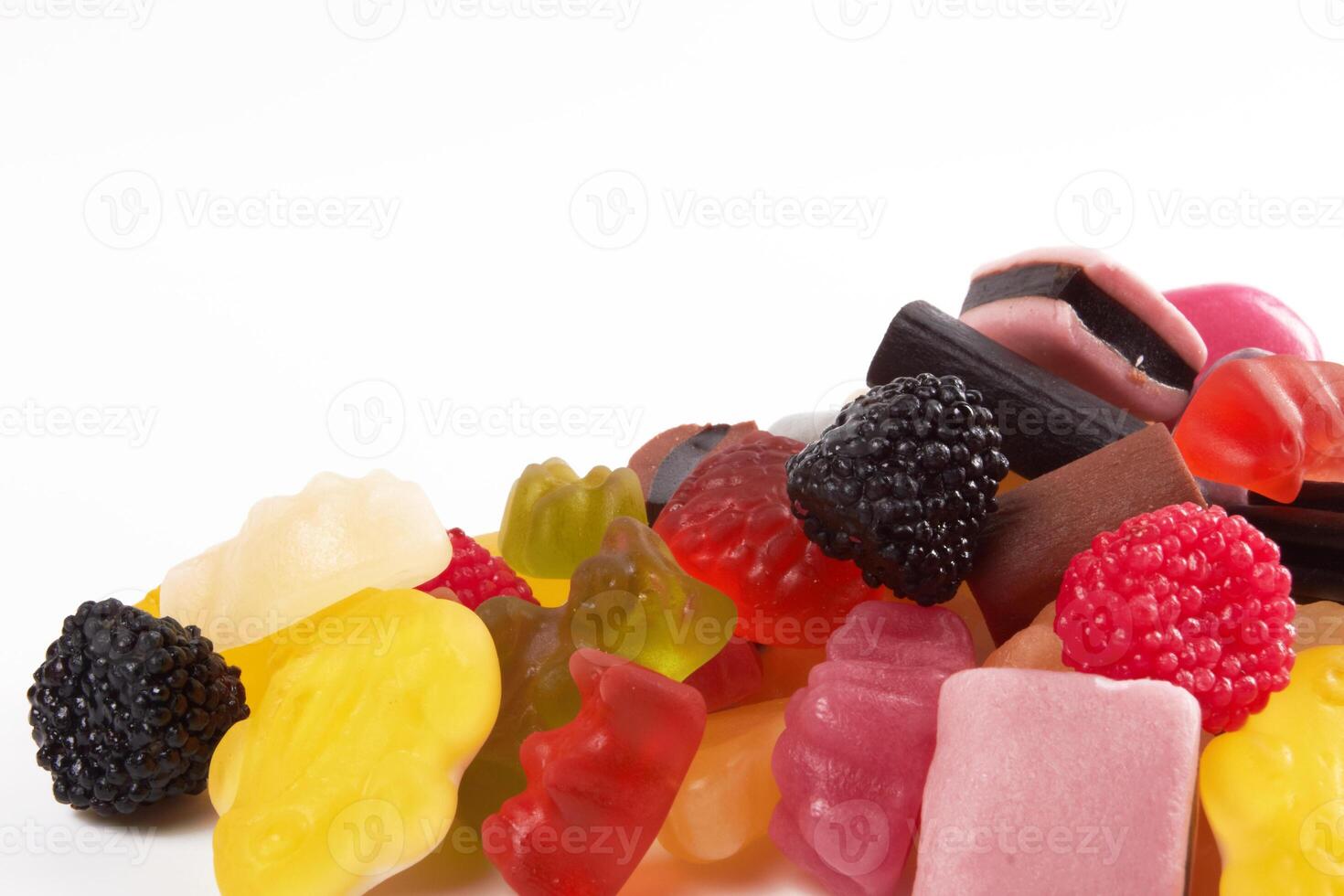 dulces en blanco foto