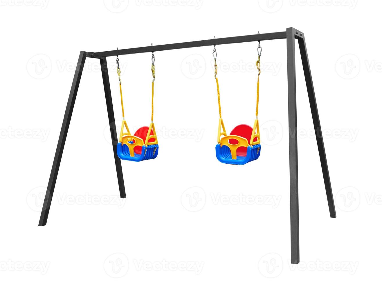 swing isolated on white photo