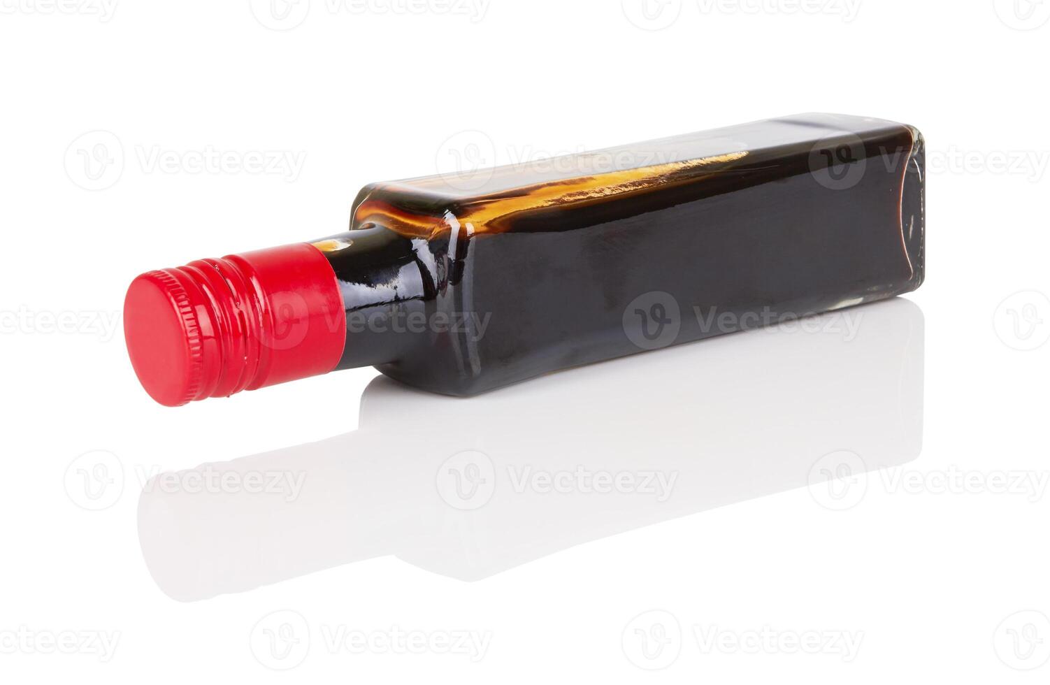 soy sauce isolated photo